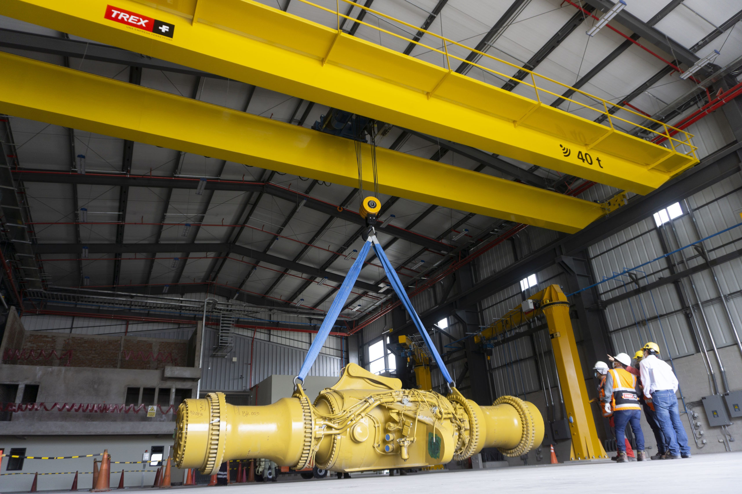 Trex Perú entrega 2 grúas puente Demag de hasta 80T en total, con