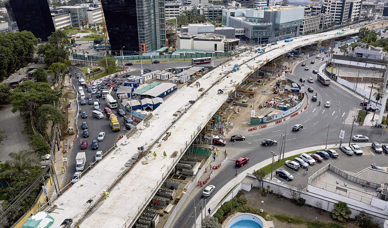 Óvalo Monitor: obra de paso a desnivel terminará a fines de abril