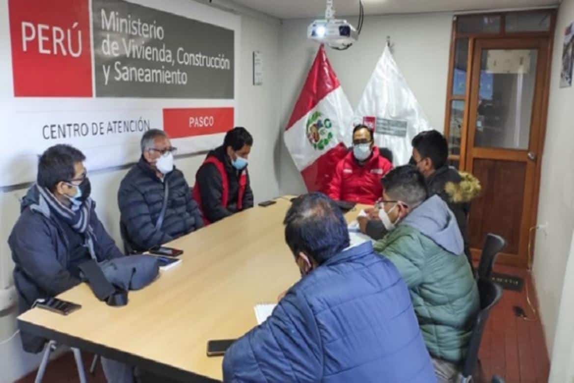 Pasco: MVCS brindará asistencia técnica a municipios sobre 46 proyectos